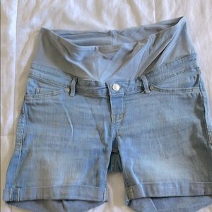 Maternity Denim Shorts